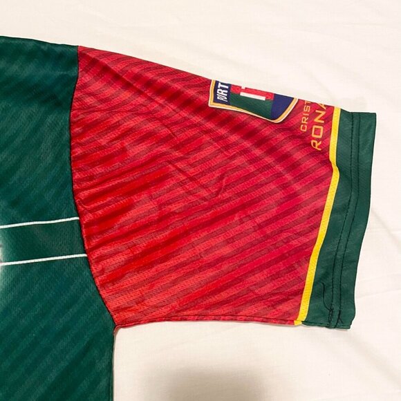 Kalciomania All Over Print Portuguese Portugal Cristiano Ronaldo Soccer Jersey - Picture 5 of 16